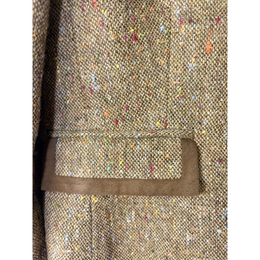 Maggy London Brown Confetti Blazer SIZE 14 - Picture 4 of 5